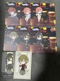 シャニマス　HUBコラボ　コースター・フォト風カードセット