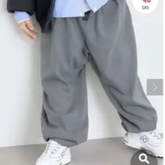 CIAOPANIC TYPY ゆるだぼベルト付きイージーパンツ　グレー