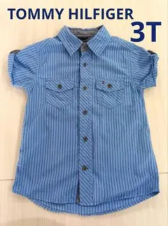 Tommy Hilfiger★バックプリント付き半袖シャツ ★3T★100cm