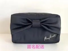 MARY QUANT マリークワント ポーチ ブラック リボン