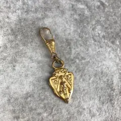 美品】OLD GUCCI オールドグッチ クレストチャーム ネックレス デムナ