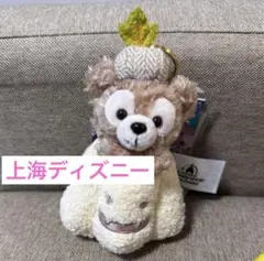 上海ディズニー ハロウィン かぼちゃダッフィー ぬいぐるみキー