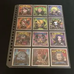 ビックリマンシール　ワンピースマン　RED コンプ品