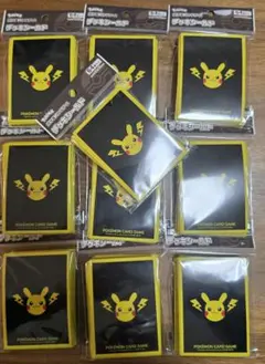 ピカチュウとかみなり デッキシールド ポケモンカードゲーム 新品未開封 10個