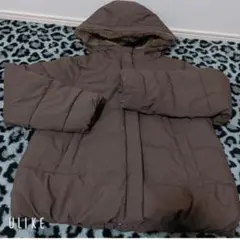 グローブ grove ダウン 高級感 ブラウンアウター コート