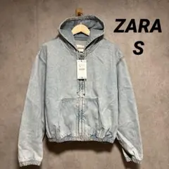 ZARA ザラ フード デニムジャケット S