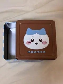 ちいかわ チロルチョコ 缶ケース ハチワレ