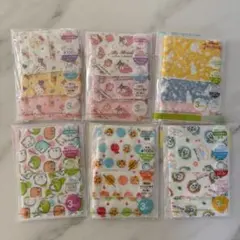 【新品】子供ガーゼマスク　キャラクター柄マスク 6パックセット