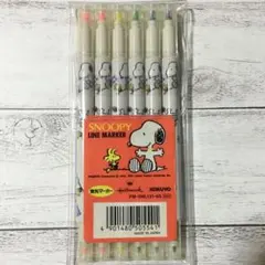 【超レア・当時物】スヌーピー 蛍光ペン 6色セット（コクヨ/ホールマーク）
