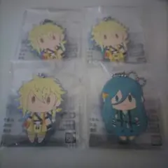 刀剣乱舞　御伴散歩　治金丸　千代金丸　ラバスト　4個セット