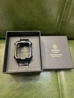 アップルウォッチ バンド 38mm 40mm クリアブラック 全面保護