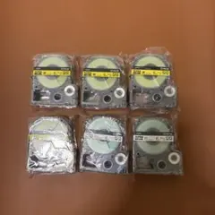 KING JIM テプラ PRO テープカートリッジ 6mm 6個セット