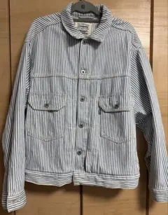 LEVI'S MADE&CRAFTED ストライプデニムジャケット S
