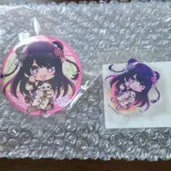 アイ　アクリルスタンド・缶バッジセット