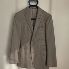 UnitedArrows 千鳥格子柄ビジネスジャケット 44