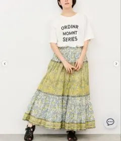 新品シャンブルドゥシャーム きたがわじゅり スミレの輪っかプリント