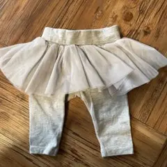 baby GAP チュチュ付きレギンス 0-3ヶ月 グレー