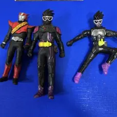 仮面ライダー アクションフィギュア 3体セット