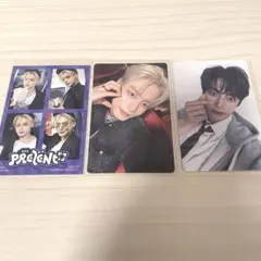 ZEROBASEONE ZB1 ゼベワン ジウン トレカ 3枚 4カット