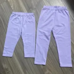 薄紫 2セット　パンツ　80.90