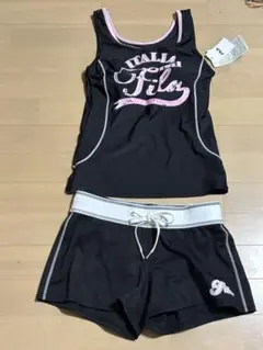 新品未使用 FILA ロゴ タンクトップとショートパンツ セット