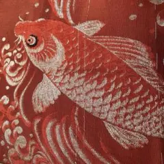 美品 正絹 夏帯 金魚 白地 夏帯 アンティーク風 切らない作り帯 名古屋帯 金魚 白地 夏帯 切らない作り帯 アンティーク風 - メルカリ