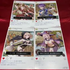 カッコウの許嫁　30巻購入特典　イラストカード　４枚セット