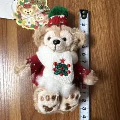 ダッフィー　キーホルダー　クリスマス　ホリデー