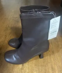 ショートブーツLサイズ　ブラウン