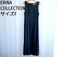 ERINA COLLECTION ノースリーブワンピース サイズF 黒
