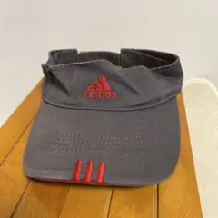 adidas アディダス グレー バイザー