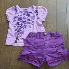 ANNASUI mini アナスイミニ　Tシャツ、ショートパンツセットのサムネイル