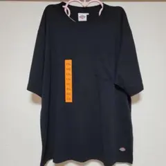 men's☺新品☺Dickies ブラック 半袖Tシャツ XXL ポケット付き