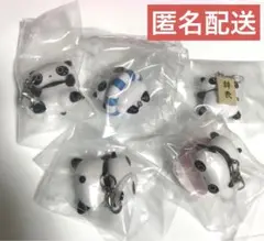 たれぱんだ つなげて可愛い！ マスコットチャーム ガチャ全5種コンプリートセット