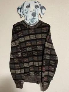 Norm Thompson ストライプニットセーター Mサイズ