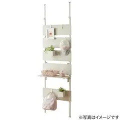 ニトリ 突っ張りラック カエサル 60cm幅 ホワイト★送料込みのサムネイル