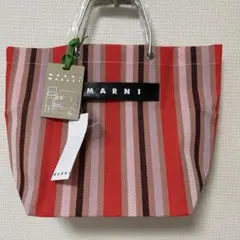 MARNI マルニマーケット ショルダーバッグ ミニトートバッグ ボーダー