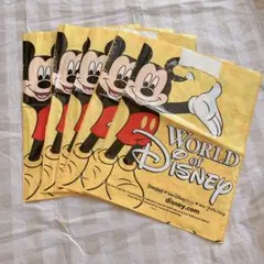 World of Disney 土産袋　5枚セット