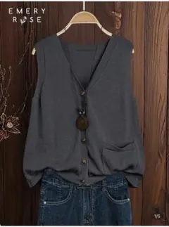 ニットベスト　値下げ⭐︎