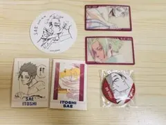 糸師冴　ブルーロック展　エゴ展　缶バッジ　クリアシート　コースター　ぱしゃこれ