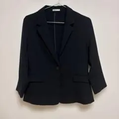 Honeys テーラードジャケット 紺 ネイビー　S 七分袖 フォーマル