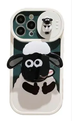 【新品】ひつじのショーン iPhone14 Plus ケース 可愛い Arpe