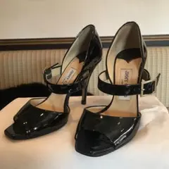 ジミーチュウ　オープントゥパンプス 22-22.5