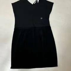 ユニクロ Vネックコンビネーションワンピース