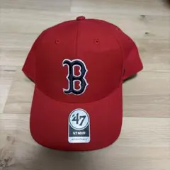 47 MVP 赤 ベースボールキャップ