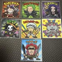 ONE PIECEマンチョコシールルフィ、ゾロ
