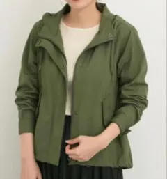 マウンテンパーカー アーバンリサーチ サニーレーベル カーキ レディース