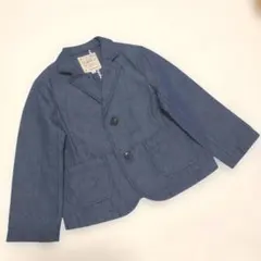 ファミリア　デニムジャケット　ブルー　ファミリアクラブミニ　110　フォーマル