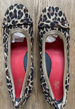 KiBERA レオパードフラットシューズ　レディース