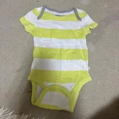 baby GAP ストライプロンパース 12-18ヶ月